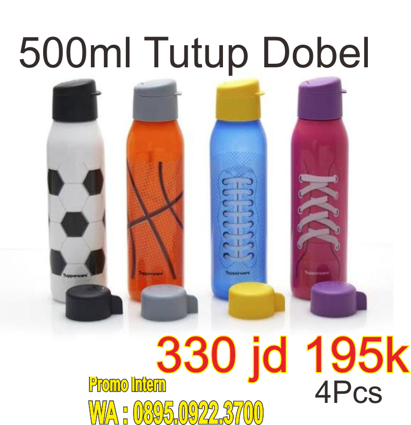 botol eco sport 500 ml tupperware Promo Bulan Juni 2021
