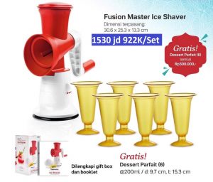 Fushion Master Shaver Tupperware promo bulan april 2022